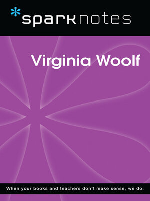 cover image of Virginia Woolf (SparkNotes Biography Guide)